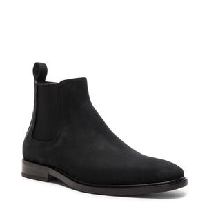 Lanvin men’s suede smooth leather Chelsea boots NEW